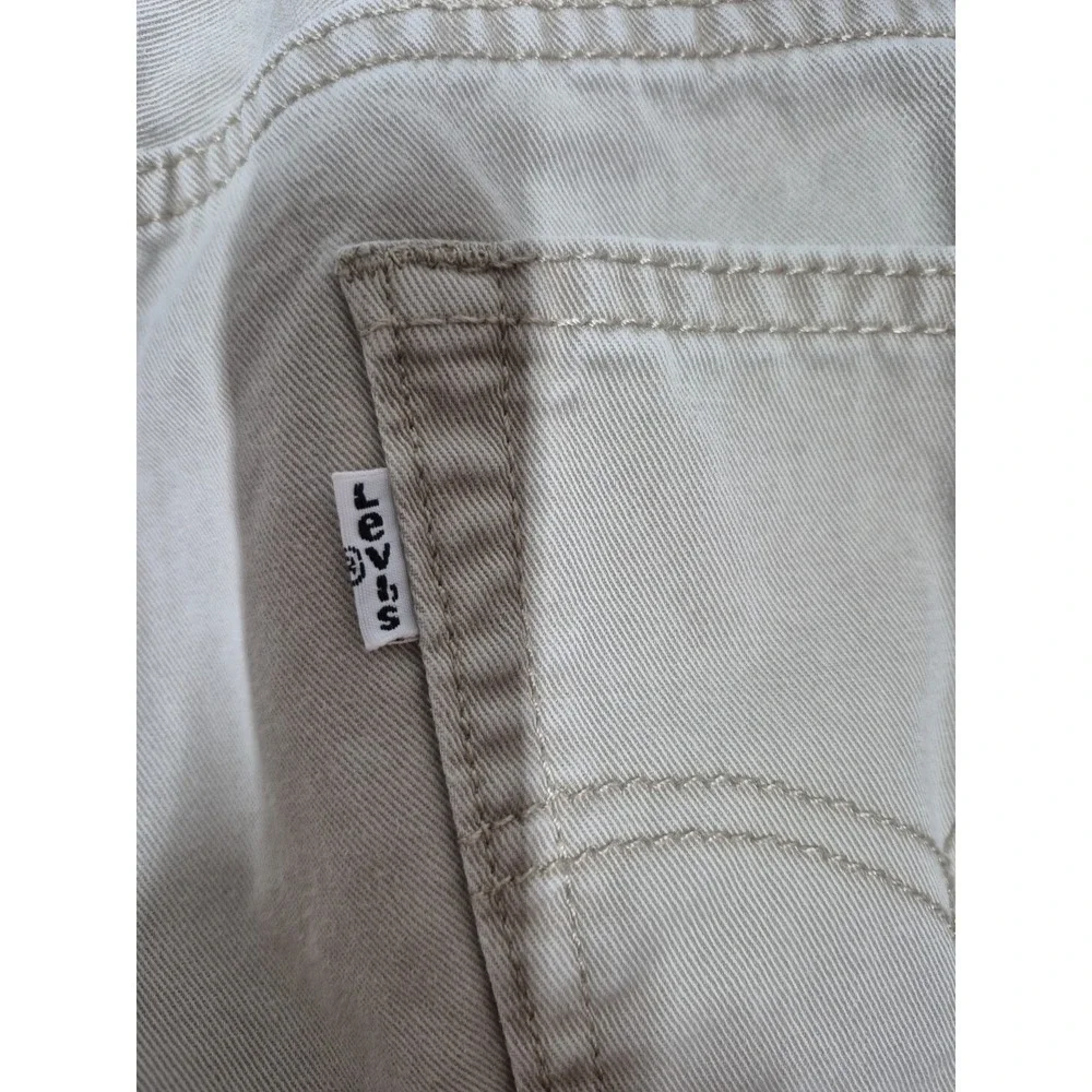 Levi's‎ 514  White Tab  Jeans Mens 34x30 Tan 5 Pkt Straight Leg Grunge